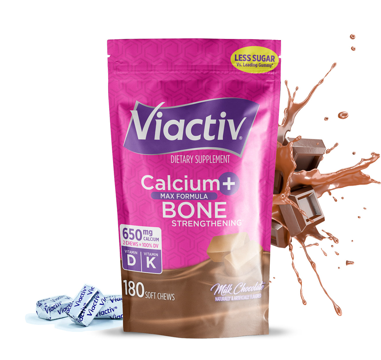 Chocolate Calcium 180 Chews