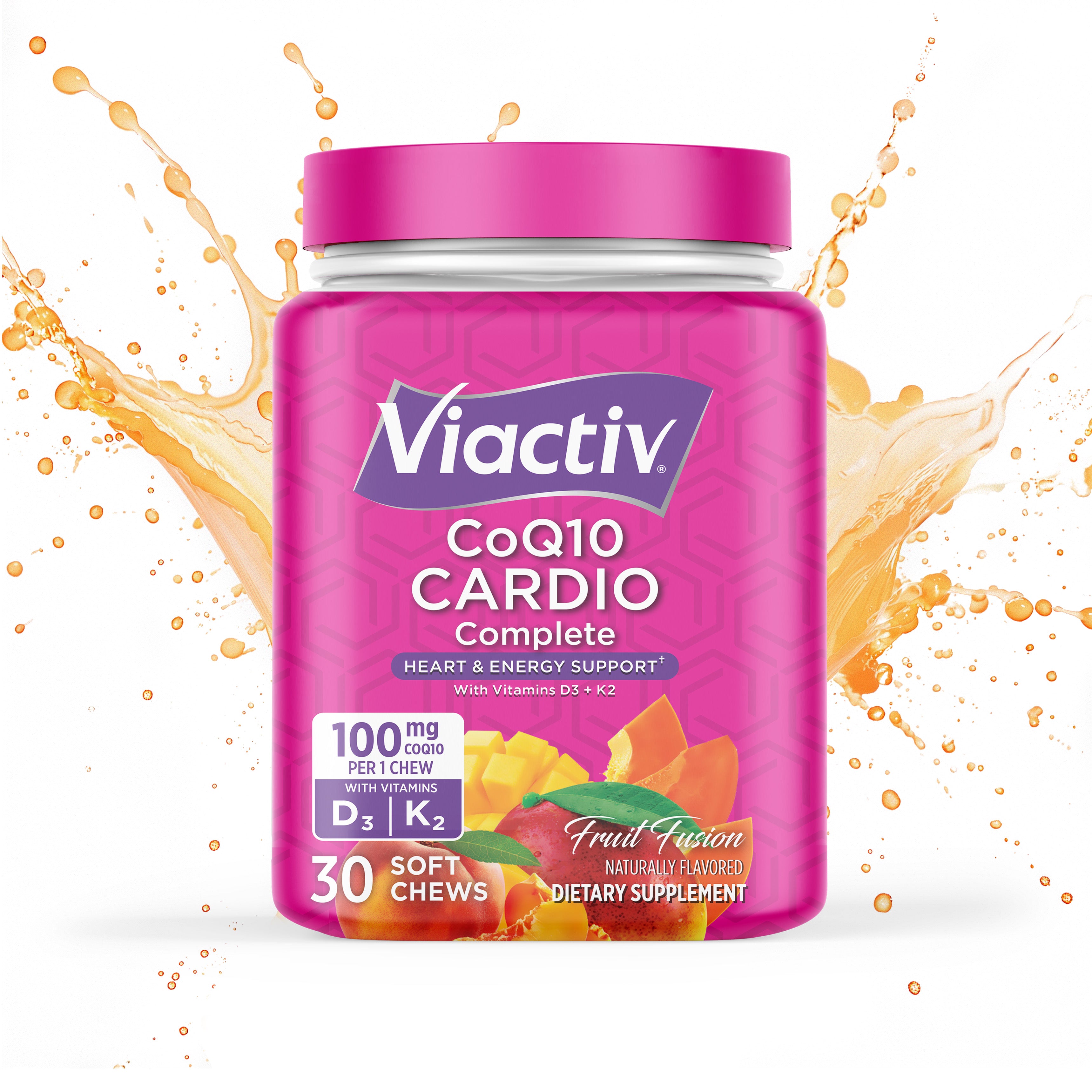 CoQ10 Cardio Complete, Tropical Fusion | Viactiv