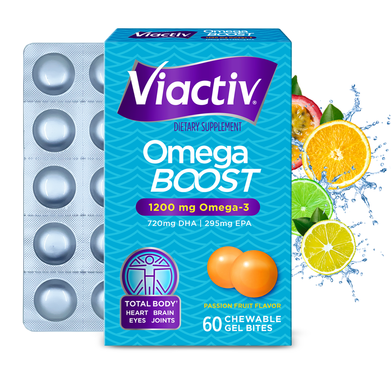 Viactiv Omega Boost Front Packaging